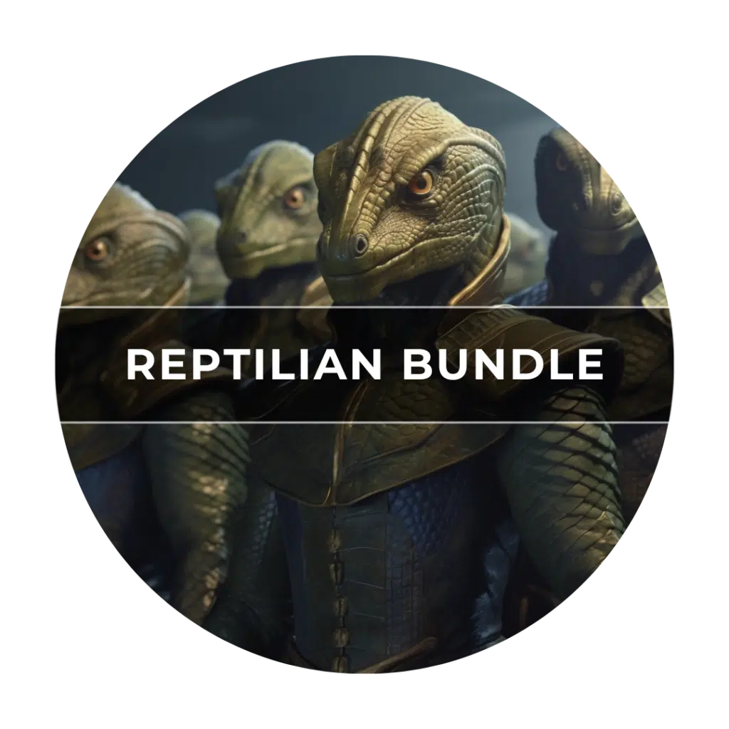 ELIZABETH APRIL REPTILIAN BUNDLE CIRCLE